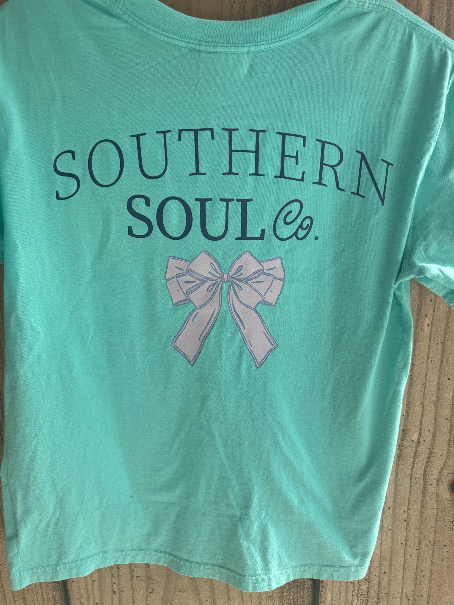 Bow Seafoam Tee