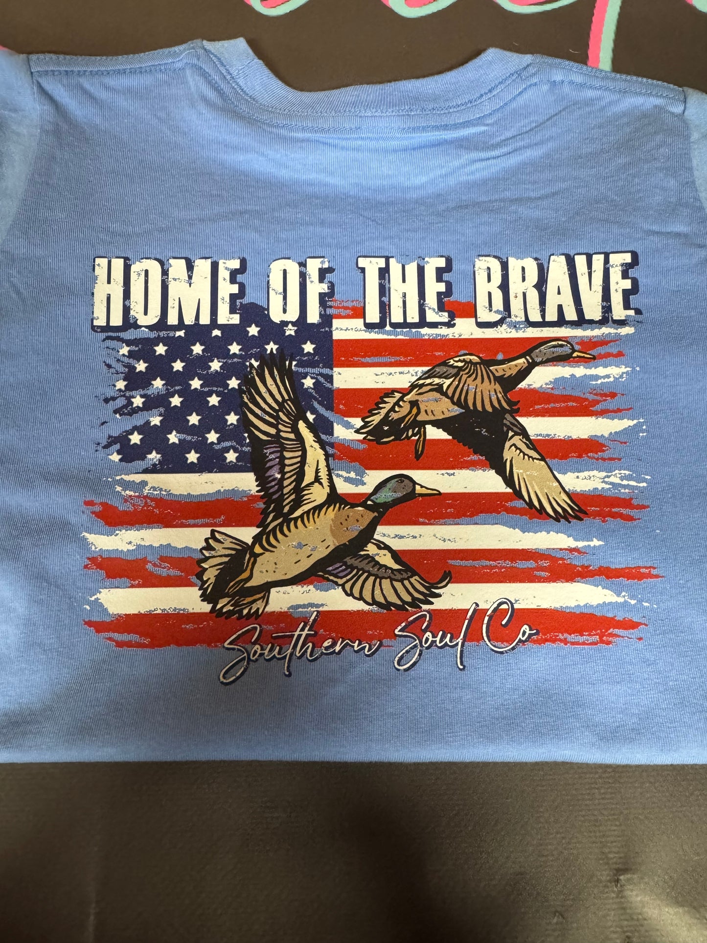 Home of The Brave Toddler/Youth Tee