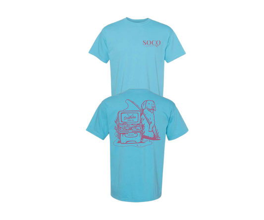 Women's Dog Fishing Tee