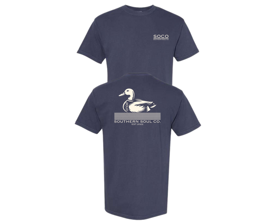 Soco Duck Tee Navy